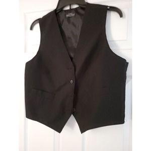 Woman's Black Vest  Lady Henry Segal S/M